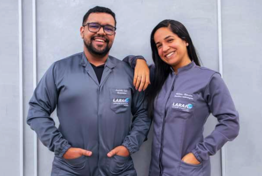 Equipe LARAH Laboratório: Jadson Luiz e Millena Oliveira